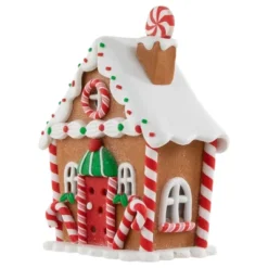 Northlight 5.25" LED Lighted Gingerbread Candy House Christmas Decoration -Home Decor Series Store GUEST 007a0949 407f 4d75 b7e7 8e561a273acd