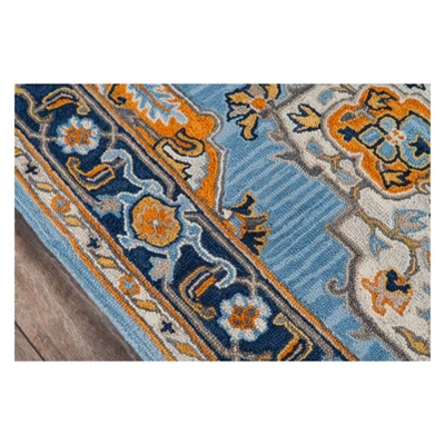 Ibiza Sharon Medallion Tufted Accent Rug - Momeni 5 Ibiza Sharon Medallion Tufted Accent Rug - Momeni - Image 5
