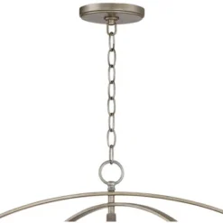 Possini Euro Design Tiller Champagne Satin Silver Pendant Chandelier 31 1/2" Wide Modern Open Orb Frame 8-Light Fixture For Dining Room Kitchen Island -Home Decor Series Store GUEST 03f0dab2 95c8 4960 9a04 5e46181766f3