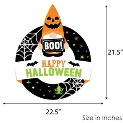 Big Dot Of Happiness Halloween Gnomes - Outdoor Spooky Fall Party Decor - Front Door Wreath 10 Big Dot Of Happiness Halloween Gnomes - Outdoor Spooky Fall Party Decor - Front Door Wreath -Home Decor Series Store GUEST 04ea60ed 43c8 49cd a77f 678320dc192b