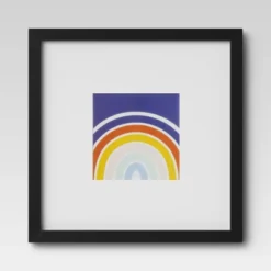 Set Of 9 Gallery Frame Set 10" X 10" Matted To 5" X 5" Black - Room Essentials™ -Home Decor Series Store GUEST 06635b16 af13 4f89 a28a 705565749ad0