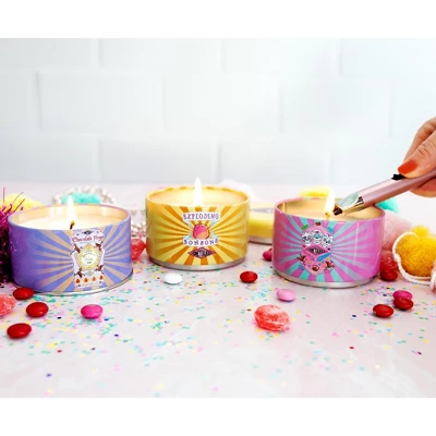 Ukonic Harry Potter Honeydukes Stacking Tins Of Scented Soy Wax Candles | Set Of 3 3 Ukonic Harry Potter Honeydukes Stacking Tins Of Scented Soy Wax Candles | Set Of 3 - Image 3