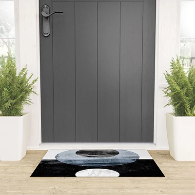 Galleryj9 Circles Black And White Geometric Mid Century Modern Abstract Welcome Mat - Society6 1 Galleryj9 Circles Black And White Geometric Mid Century Modern Abstract Welcome Mat - Society6