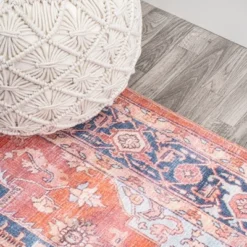 Maris Ornate Medallion Washable Area Rug - JONATHAN Y -Home Decor Series Store GUEST 09337189 498b 442f a657 6cd18f4de38b