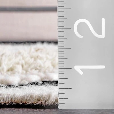 NuLOOM Yara Shaggy Helix Diamonds Area Rug 4 NuLOOM Yara Shaggy Helix Diamonds Area Rug - Image 4