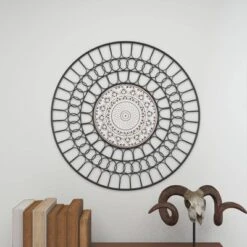 Metal Abstract Carved Design Wall Decor Black - Olivia & May 18 Metal Abstract Carved Design Wall Decor Black - Olivia & May -Home Decor Series Store GUEST 0bf3ba51 f89f 4956 a111 0459175a4f79