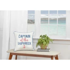 C&F Home Captain Of Shipwreck Embroidered Throw Pillow 8 C&F Home Captain Of Shipwreck Embroidered Throw Pillow -Home Decor Series Store GUEST 0fb18c6d ea36 4439 8357 f5efdc2cab58