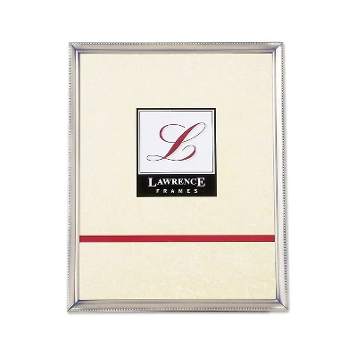 Lawrence Frames 8" X 10" Metal Pewter Picture Frame 11580 1 Lawrence Frames 8" X 10" Metal Pewter Picture Frame 11580