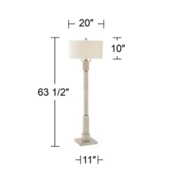 Barnes And Ivy Baluster Country Cottage Floor Lamp 63 1/2" Tall Pickled Wood Oatmeal Linen Drum Shade For Living Room Reading Bedroom Office House 14 Barnes And Ivy Baluster Country Cottage Floor Lamp 63 1/2" Tall Pickled Wood Oatmeal Linen Drum Shade For Living Room Reading Bedroom Office House -Home Decor Series Store GUEST 1176b1ae e010 4291 b46c dd5ee13f3be2