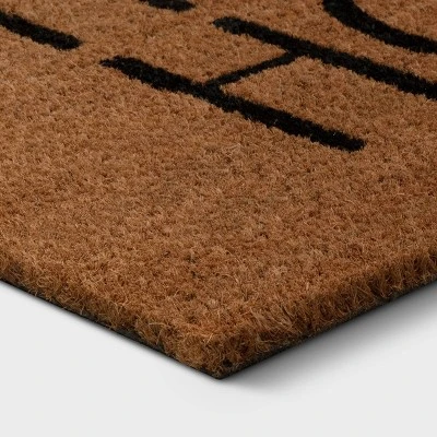 1'6"x2'6" Printed Rug Black - Threshold™ 2 1'6"x2'6" Printed Rug Black - Threshold™ - Image 2