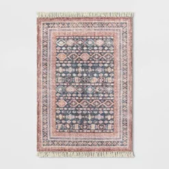Alexandra Floral Printed Border Persian Rug Blush - Opalhouse™ -Home Decor Series Store GUEST 13831d26 e9c0 4d66 95de 449574be25e7