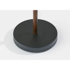 Palmer Walnut Floor Lamp Black - Adesso -Home Decor Series Store GUEST 1555593d 37c6 47c1 9286 5424be1c2a72