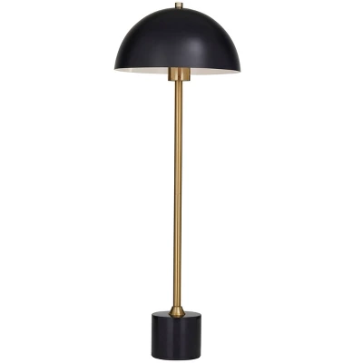 28" X 10" Metal Umbrella Style Desk Lamp With Marble Base - Olivia & May 10 28" X 10" Metal Umbrella Style Desk Lamp With Marble Base - Olivia & May - Image 10