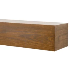 Modern Ember Boone Wood Fireplace Mantel Shelf With Tall Boxed Design -Home Decor Series Store GUEST 17d8ad6c f992 4553 82ae b80534775931