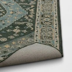 5'x7' Hand Tufted Wool Area Rug Green - Threshold™ 5 5'x7' Hand Tufted Wool Area Rug Green - Threshold™ -Home Decor Series Store GUEST 1815ca7c 6fe4 4614 abf2 6c4aab20d1ad