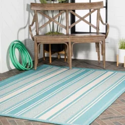 Haynes Modern Double Stripe Indoor/Outdoor Area Rug - JONATHAN Y -Home Decor Series Store GUEST 1aa09e2c 9c1f 41cd 91ab 0913c57c2f09