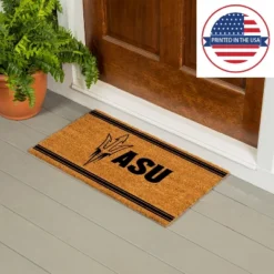 Evergreen Arizona State University Logo Turf Mat, Brown- 28 X 16 Inches Indoor Outdoor Doormat -Home Decor Series Store GUEST 1b4b0d6d 2126 4b55 af9c d215dc6f2f3f