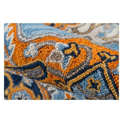 Ibiza Sharon Medallion Tufted Accent Rug - Momeni 1 Ibiza Sharon Medallion Tufted Accent Rug - Momeni