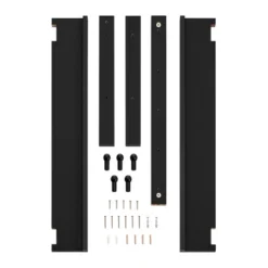 29" X 16" 2 Tier Ledge Wall Shelf Organizer With Five Hanging Hooks Black - Danya B. -Home Decor Series Store GUEST 1d99bf54 5d95 49d9 a8d5 91a8b1a78497