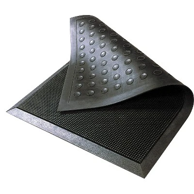 HomeTrax Rubber Brush Doormat - Black (28"x46") 5 HomeTrax Rubber Brush Doormat - Black (28"x46") - Image 5