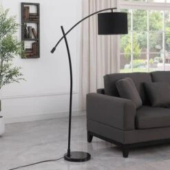 65" Oscar Pendulum Style On Marble Base Metal Floor Lamp Black - Ore International 9 65" Oscar Pendulum Style On Marble Base Metal Floor Lamp Black - Ore International -Home Decor Series Store GUEST 1f33617e 423f 49a2 a52a a0730626e18e