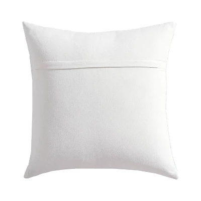 20"x20" Oversize Graham Square Throw Pillow White/Black - Brielle Home 2 20"x20" Oversize Graham Square Throw Pillow White/Black - Brielle Home - Image 2