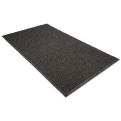 2'x3' Rectangle Solid Plastic Floor Mat Black - Guardian -Home Decor Series Store GUEST 22dccdc9 7075 4f10 b682 30fd46cd5140