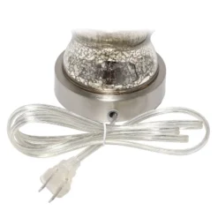 Paseo Mercury Table Lamp With Fabric Shade Silver - Lalia Home -Home Decor Series Store GUEST 24163da9 fd2b 4146 9086 7167e64cb850