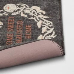 1'8"x2'10" Washable 'Home Sweet Haunted Home' Accent Rug - Threshold™ 5 1'8"x2'10" Washable 'Home Sweet Haunted Home' Accent Rug - Threshold™ -Home Decor Series Store GUEST 24967322 6367 4650 a198 4d0c198ce04e