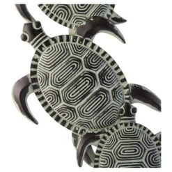 Sea Turtle Wall Art - Hand-Painted Greens - Aiden Lane -Home Decor Series Store GUEST 255df331 6d7a 48b9 8752 9d571830e8a9