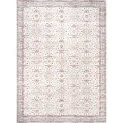 NuLOOM Gemma Machine Washable Transitional Floral Area Rug 23 NuLOOM Gemma Machine Washable Transitional Floral Area Rug -Home Decor Series Store GUEST 2588f56d 3965 4c63 860b 712e2761280e