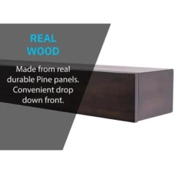 Houston Wooden Fireplace Mantel Shelf With Hidden Compartment | Beautiful Wooden Rustic Shelf - Mantels Direct -Home Decor Series Store GUEST 2adbc61f 4b96 4fec 9078 57acca8465dc