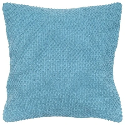 20"x20" Oversize Poly Filled Solid Square Throw Pillow - Rizzy Home 4 20"x20" Oversize Poly Filled Solid Square Throw Pillow - Rizzy Home - Image 4