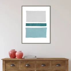 22" X 30" Painted Weaving V Blue Green By Piper Rhue Framed Canvas Wall Art Gray Wash - Amanti Art 13 22" X 30" Painted Weaving V Blue Green By Piper Rhue Framed Canvas Wall Art Gray Wash - Amanti Art -Home Decor Series Store GUEST 2bd90802 8cdb 428d 9b6b 29d7140f0362