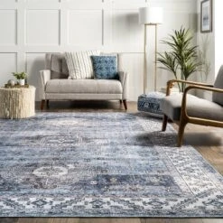NuLOOM Eva Machine Washable Vintage Faded Medallion Area Rug 20 NuLOOM Eva Machine Washable Vintage Faded Medallion Area Rug -Home Decor Series Store GUEST 2c0dc21f 5c96 44fe 9015 57e69389a129
