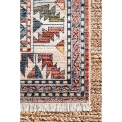 NuLOOM Vintage Kathryn Aztec Tassel Area Rug -Home Decor Series Store GUEST 2dfe046a 8a86 42c8 a98e dfeef466b659