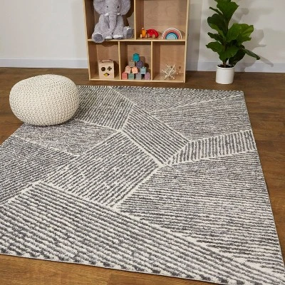 Larsen Mid-Century Modern Stripe Rug - Balta Rugs 1 Larsen Mid-Century Modern Stripe Rug - Balta Rugs