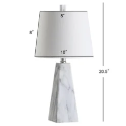 20.5" Owen Resin Table Lamp (Includes LED Light Bulb) White - JONATHAN Y 5 20.5" Owen Resin Table Lamp (Includes LED Light Bulb) White - JONATHAN Y -Home Decor Series Store GUEST 2fa34cae f984 4346 aa42 193f7fadeaae