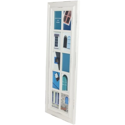 Northlight 35" Distressed Mullions Window Photo Collage Wall Frame For 4" X 6" Pictures 3 Northlight 35" Distressed Mullions Window Photo Collage Wall Frame For 4" X 6" Pictures - Image 3