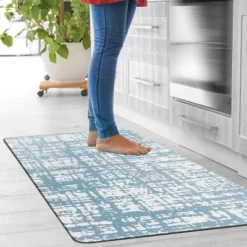 World Rug Gallery Contemporary Abstract Anti-Fatigue Standing Mat -Home Decor Series Store GUEST 32510703 8930 427f bdff 81560b509e79