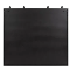 30" X 7.25" X 27.5" Samuels Decorative Wood And Metal Wall Cabinet Charcoal/Rustic Brown - Kate & Laurel All Things Decor -Home Decor Series Store GUEST 339a2ae7 d554 44e1 a4a5 30540ce90ef7