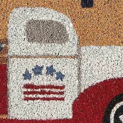 Park Designs Star Spangled Truck Doormat 2 Park Designs Star Spangled Truck Doormat - Image 2