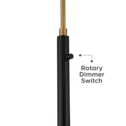 Possini Euro Design Modern Arc Floor Lamp 63 1/2" Tall Warm Gold Black Metal Cage Off-White Linen Shade For Living Room Reading 9 Possini Euro Design Modern Arc Floor Lamp 63 1/2" Tall Warm Gold Black Metal Cage Off-White Linen Shade For Living Room Reading -Home Decor Series Store GUEST 369e1751 4dc9 4178 afd9 733397027d5b