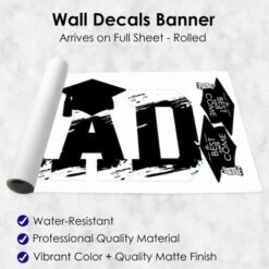 Big Dot Of Happiness Black And White Graduation Party Decor - Vinyl Wall Decals - Grad 9 Big Dot Of Happiness Black And White Graduation Party Decor - Vinyl Wall Decals - Grad -Home Decor Series Store GUEST 371dc58b dd8a 48b8 a71c da5a32ee0f88