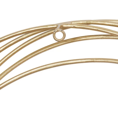 Metal Plate Overlapping Ring Wall Decor - CosmoLiving By Cosmopolitan 2 Metal Plate Overlapping Ring Wall Decor - CosmoLiving By Cosmopolitan - Image 2