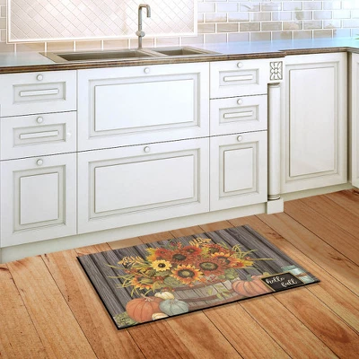 Hello Fall Floral Primitive Doormat Autumn Indoor Outdoor 30" X 18" Briarwood Lane 3 Hello Fall Floral Primitive Doormat Autumn Indoor Outdoor 30" X 18" Briarwood Lane - Image 3