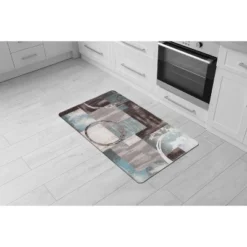 World Rug Gallery Contemporary Abstract Circles Anti Fatigue Standing Mat -Home Decor Series Store GUEST 39a41cd0 15f2 4aeb 9db5 1dde03edbe90