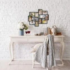 12-Photo Picture Frame Collage - Multi-Picture Wall-Mounted Display Gallery With 12 Openings For 4x6-Inch Photos Or Pictures By Lavish Home (Black) -Home Decor Series Store GUEST 3a271a0c f963 4bc3 aed6 d43c4117f84f
