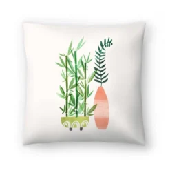 Bamboo Fern2 Notsq By Modern Tropical Throw Pillow - Americanflat -Home Decor Series Store GUEST 3b960a26 1858 41d8 b11f 49380c379347