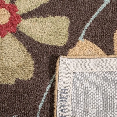 Blossom BLM784 Hand Hooked Area Rug - Safavieh 4 Blossom BLM784 Hand Hooked Area Rug - Safavieh - Image 4